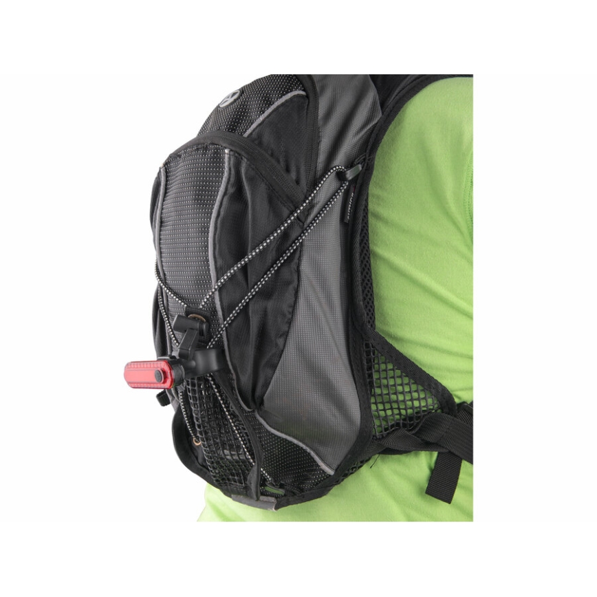 Extol - LED Oplaadbare fietszaklamp achteraan LED/220 mAh 3,7V IPX4