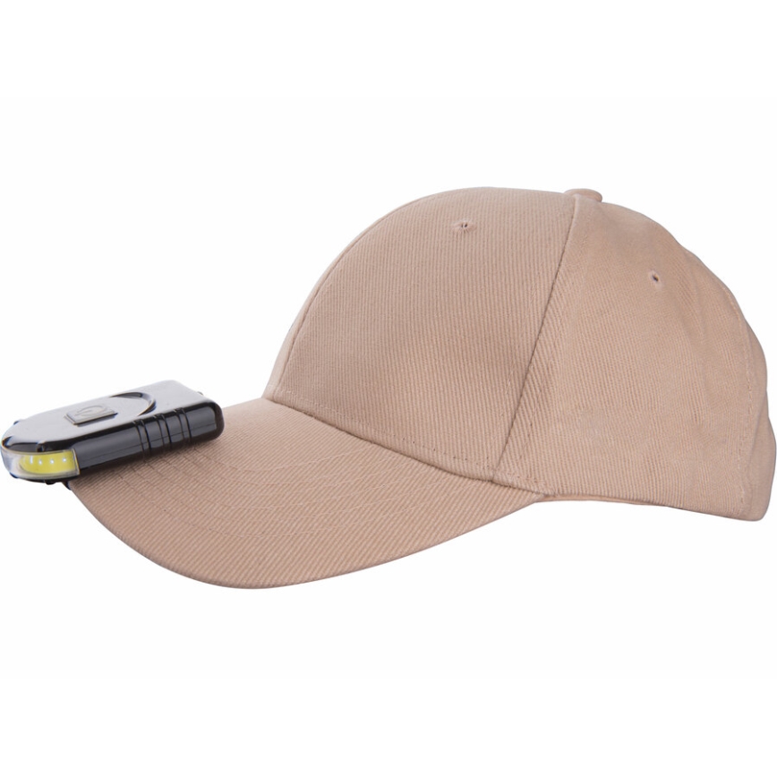 Extol - LED Oplaadbare petlamp met clip LED/500 mAh