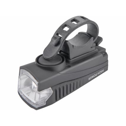 Extol - LED Oplaadbare zaklamp met een fietshoorn LED/5W/1200 mAh/3,7V IPX4