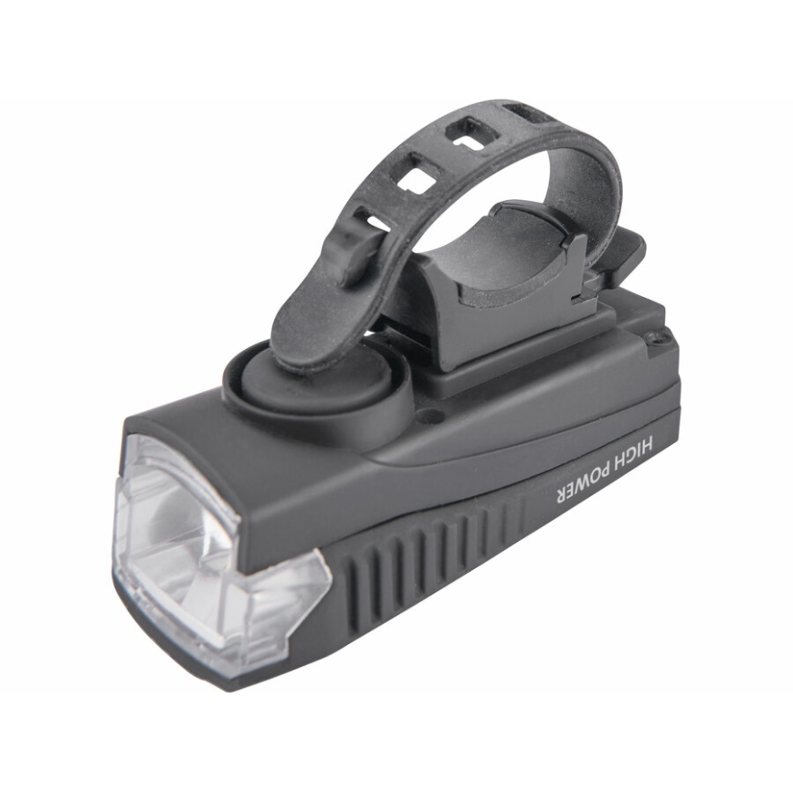 Extol - LED Oplaadbare zaklamp met een fietshoorn LED/5W/1200 mAh/3,7V IPX4