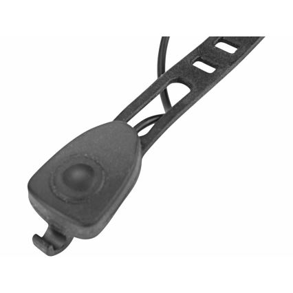 Extol - LED Oplaadbare zaklamp met een fietshoorn LED/5W/1200 mAh/3,7V IPX4