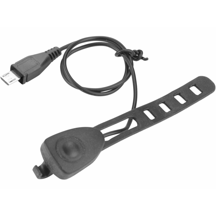 Extol - LED Oplaadbare zaklamp met een fietshoorn LED/5W/1200 mAh/3,7V IPX4