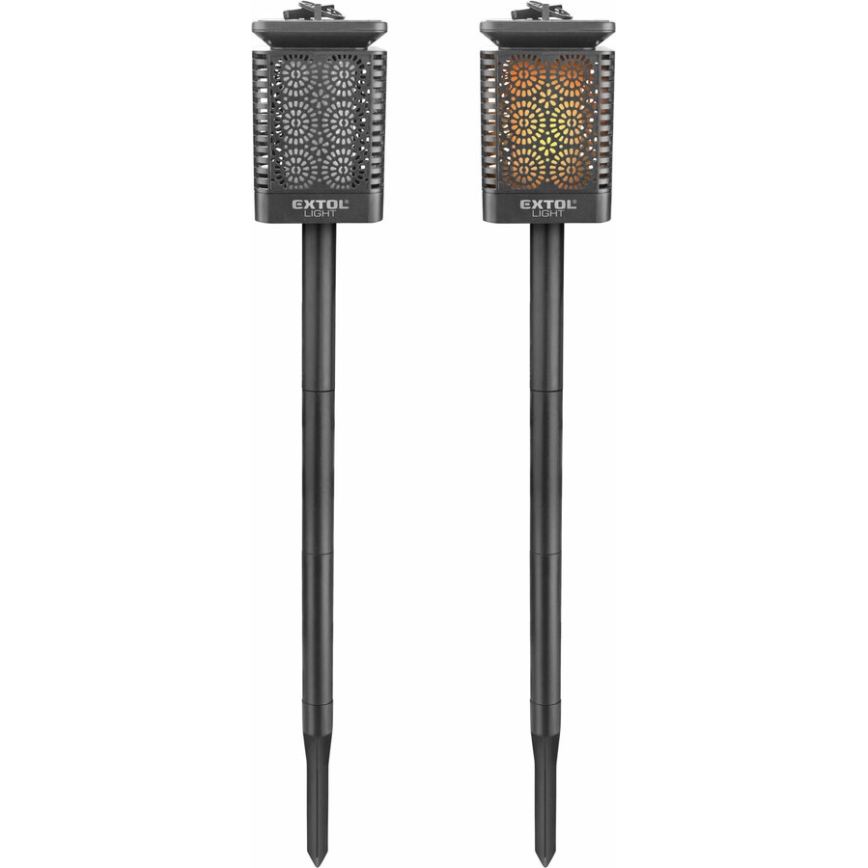 Extol - LED Zonne-energie lamp 4-in-1 LED/600 mAh/1,2V IP44