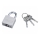 Extol - Metalen hangslot 30 mm zilver