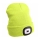 Extol - Muts met hoofdlamp en USB-oplaadbare 300 mAh accu, neongeel, maat UNI