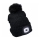 Extol - Muts met hoofdlamp en USB-oplaadbare 300 mAh-accu, zwart met pompon, maat UNI