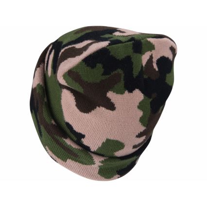 Extol - Muts met hoofdlamp en USB-oplaadbare 300 mAh-batterij, camouflage, maat UNI
