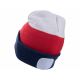 Extol - Muts met hoofdlamp en USB-oplader 300 mAh wit/rood/blauw maat UNI