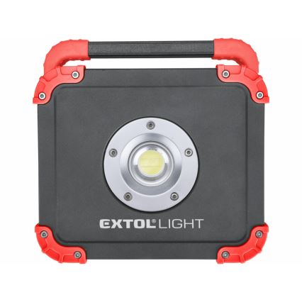 Extol - Oplaadbare LED Schijnwerper LED/20W/6600 mAh/3,7V IP54