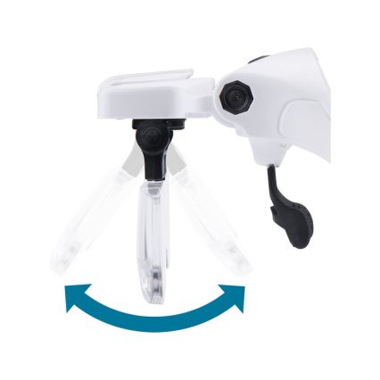 Extol - Oplaadbare loepbril met LED-verlichting/300 mAh