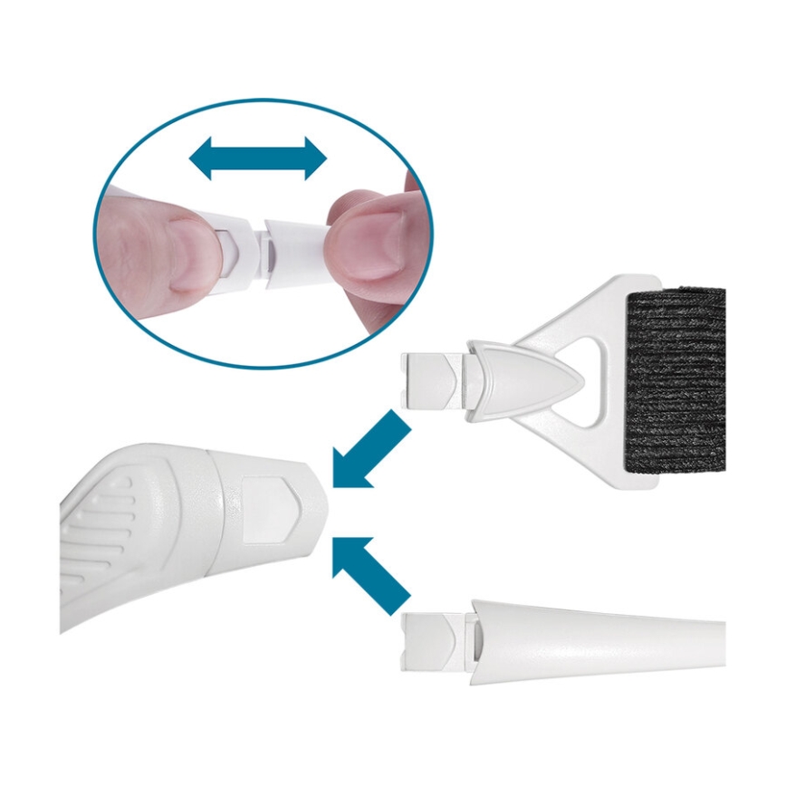 Extol - Oplaadbare loepbril met LED-verlichting/300 mAh