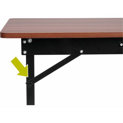 Extol - Opvouwbare werktafel 100x60 cm bruin/zwart