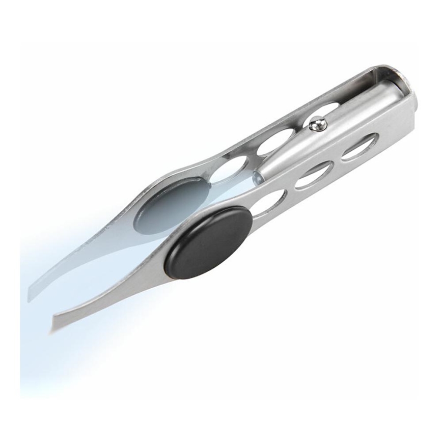 Extol - Pincet met LED-licht 3xLR41