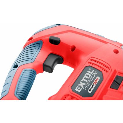 Extol Premium - Accu reciprozaag met LED-verlichting 2000 mAh 20V