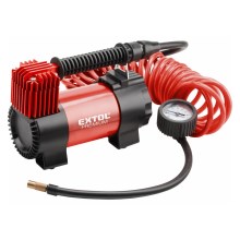 Extol Premium - Auto compressor 12V met tas en accessoires