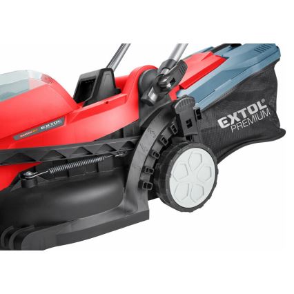 Extol Premium - Draadloze tuinmaaier 20V