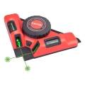 Extol Premium - Laserwinkelhaak 90° met elektrische zuigmodule 5V/1000 mAh