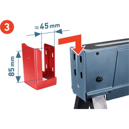 Extol Premium - Opvouwbare bouwbok