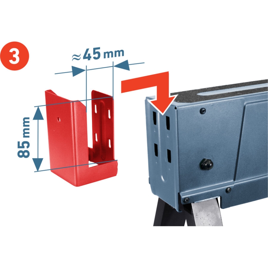 Extol Premium - Opvouwbare bouwbok