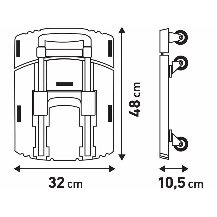Extol Premium - Opvouwbare kar