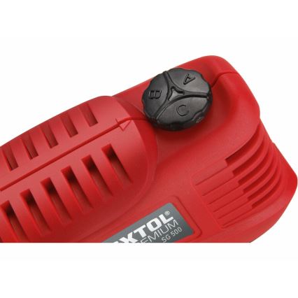 Extol Premium - Soldeerpistool met temperatuurregeling 200W/230V