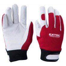 Extol Premium - Werkhandschoenen maat 10" rood/wit