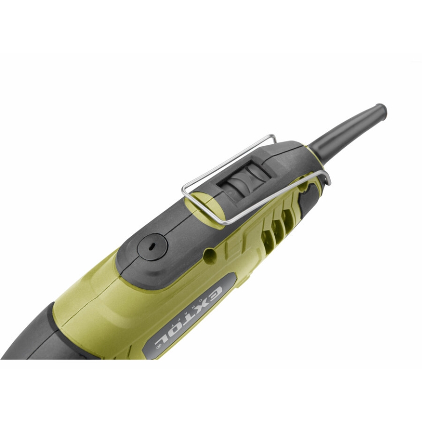 Extol - Rechte slijpmachine met flexibele as 135W/230V