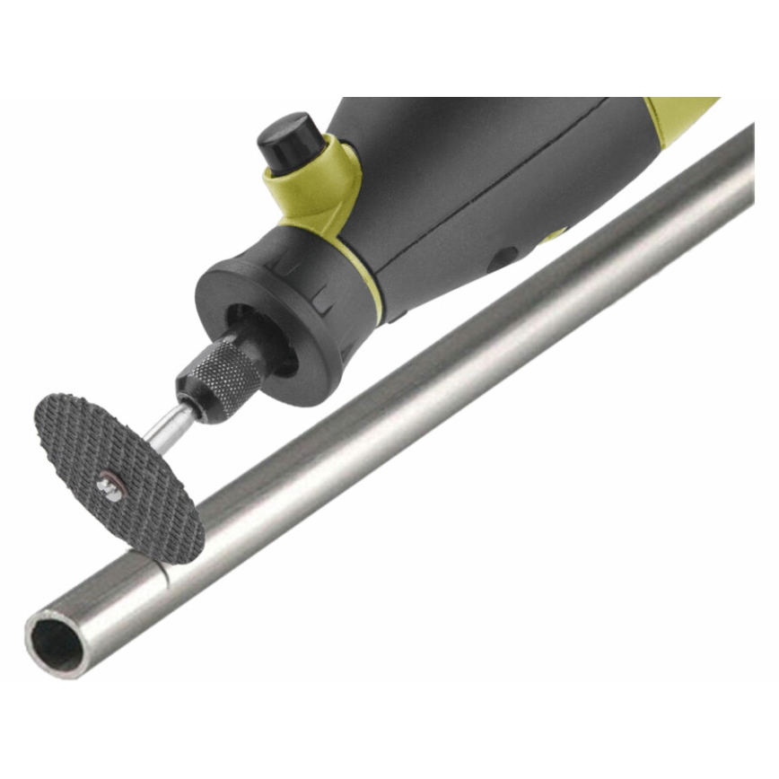 Extol - Rechte slijpmachine met flexibele as 135W/230V