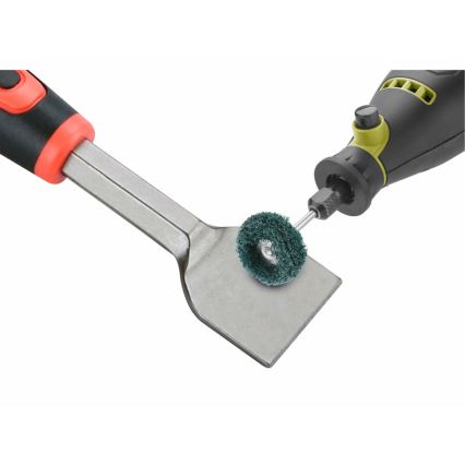 Extol - Rechte slijpmachine met flexibele as 135W/230V