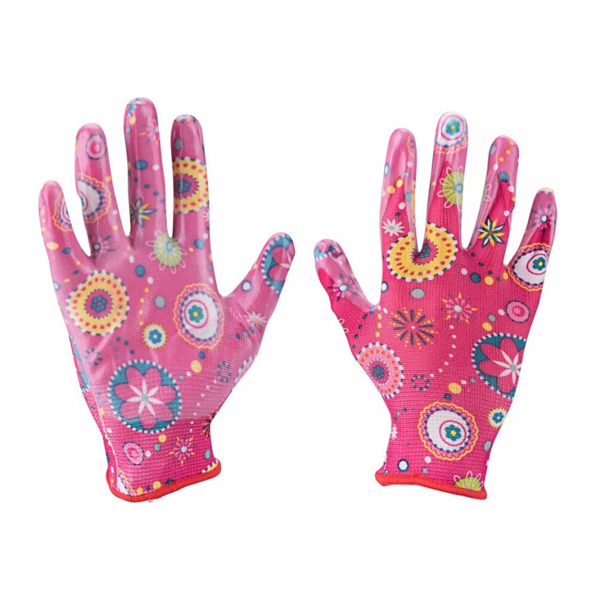 Extol - Werkhandschoenen maat 7 roze