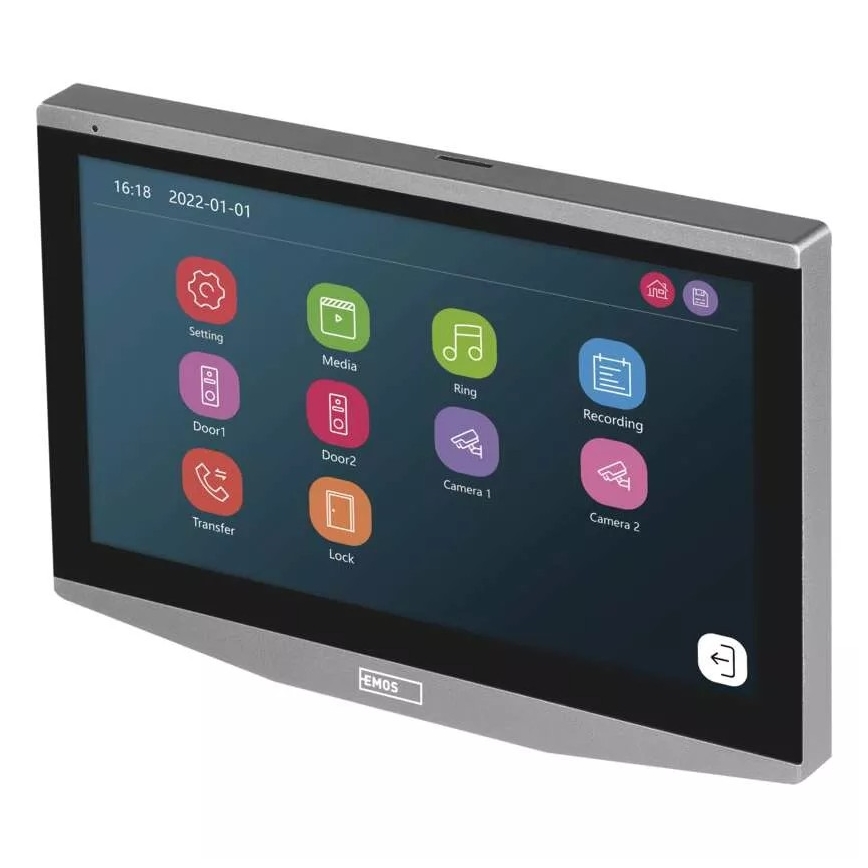 Extra monitor voor videodeurbel GoSmart 12V Wi-Fi Tuya