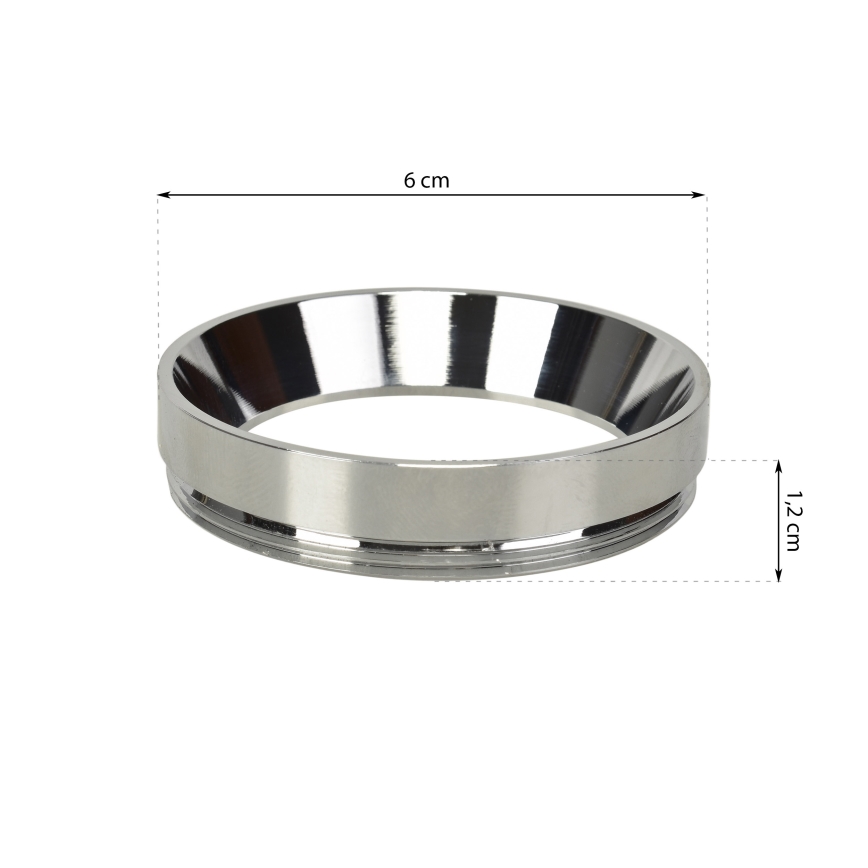 Extra ring RING glanzend chroom voor verlichting MICA