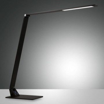 Fabas Luce 3265-30-101 - LED Dimbare bureaulamp WASP LED/12W/230V 3000/4000/5000K zwart