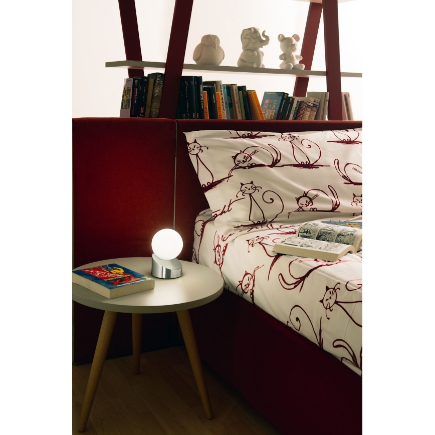 Fabas Luce 3360-30-178 - LED Dimbare Touch Tafellamp GRAVITY LED/5W/230V mat chroom