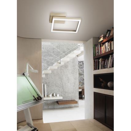 Fabas Luce 3394-21-225 - Dimbare LED plafondlamp BARD LED/22W/230V 3000K goud