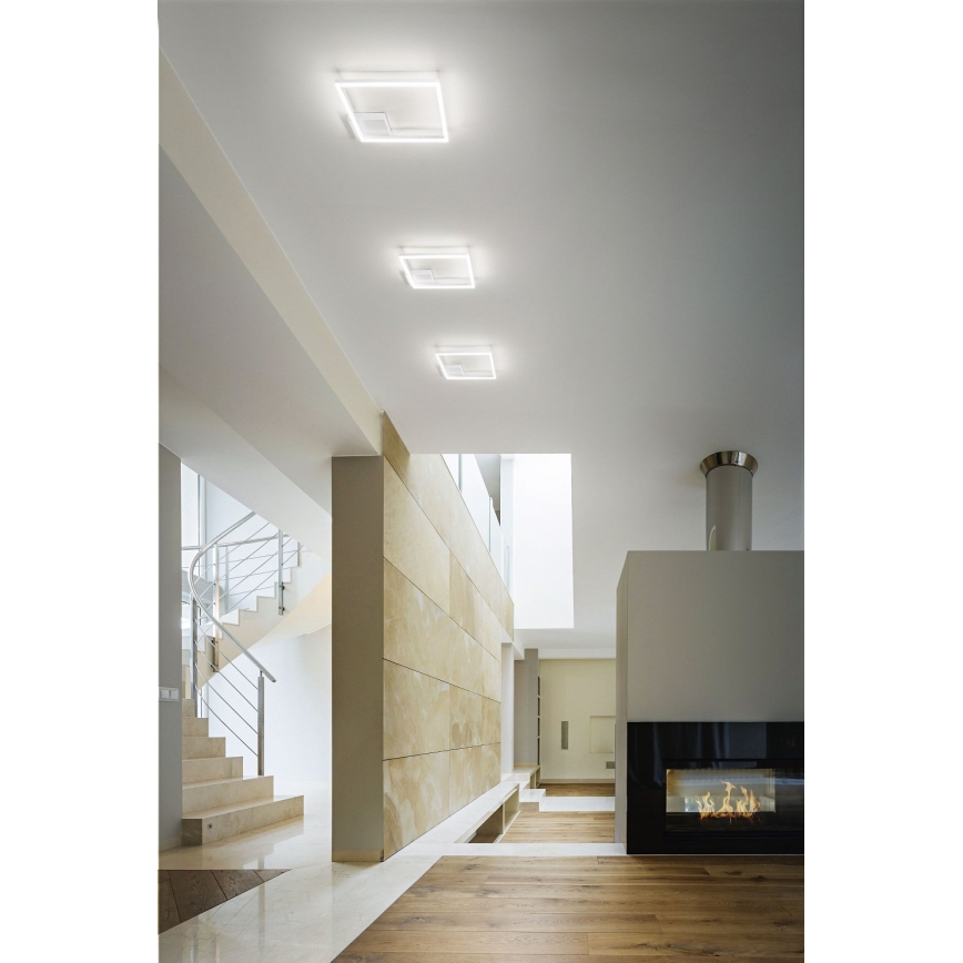 Fabas Luce 3394-23-102 - Dimbare LED plafondlamp BARD LED/22W/230V 4000K wit