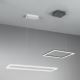 Fabas Luce 3394-45-102 - Dimbare LED hanglamp aan een koord BARD LED/52W/230V 3000K wit