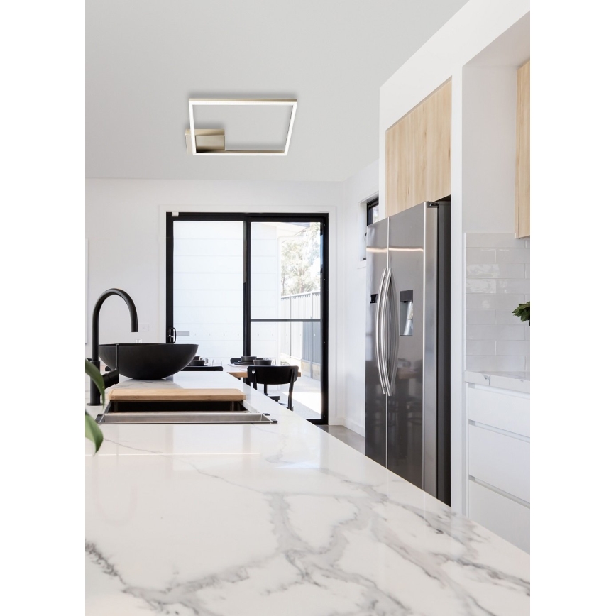 Fabas Luce 3394-61-225 - Dimbare LED plafondlamp BARD LED/39W/230V 3000K goud