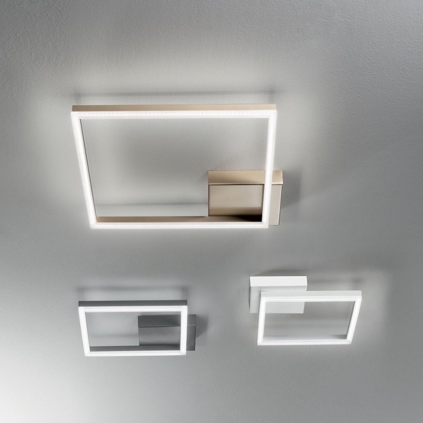 Fabas Luce 3394-62-282 - Dimbare LED plafondlamp BARD LED/39W/230V 4000K antraciet