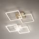 Fabas Luce 3394-65-225 - Dimbare LED plafondlamp BARD LED/52W/230V 3000K goud