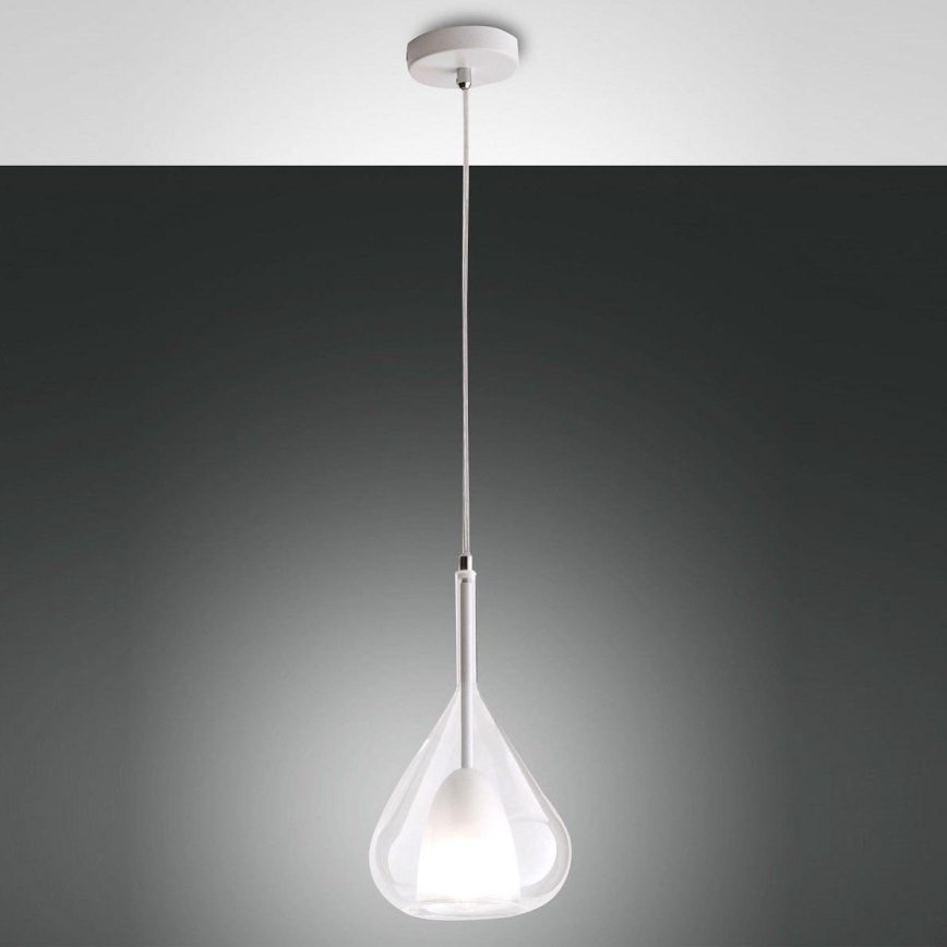 Fabas Luce 3481-40-241 - Hanglamp aan een koord LILA 1xE27/40W/230V doorzichtig