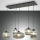 Fabas Luce 3627-48-126 - Hanglamp aan een koord GILLIS 5xE27/40W/230V grijs/zwart