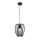 Fabas Luce 3677-45-101 - Hanglamp aan een koord CAMP 1xE27/40W/230V zwart