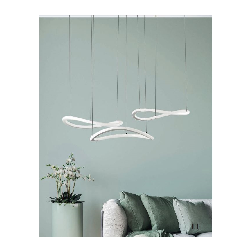 Fabas Luce 3711-47-102 - LED Hanglamp aan een koord TIRRENO LED/50W/230V