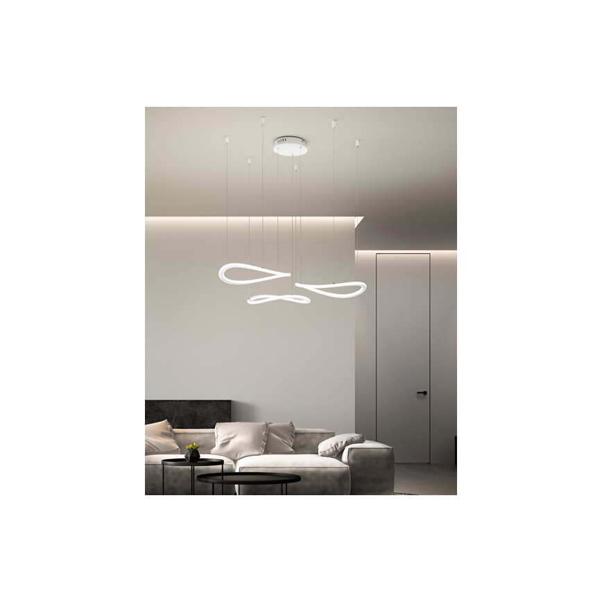 Fabas Luce 3711-47-102 - LED Hanglamp aan een koord TIRRENO LED/50W/230V