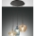 Fabas Luce 3725-47-363 - Hanglamp aan een koord OLBIA 3xE27/40W/230V