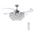 FANAWAY 212923 - LED-plafondventilator VEIL 6xE14/4,5W/230V glanzend chroom + afstandsbediening