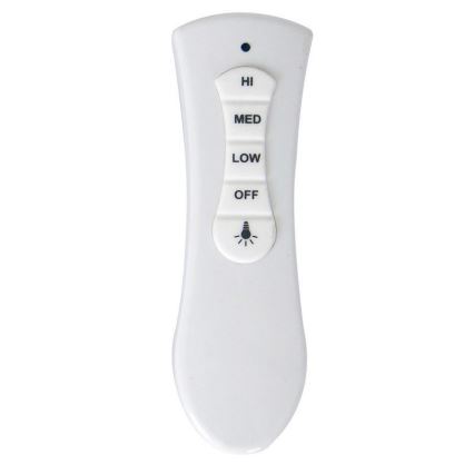 FANAWAY 212982 - Plafondventilator EVORA 2xE27/20W/230V glanzend chroom + afstandsbediening