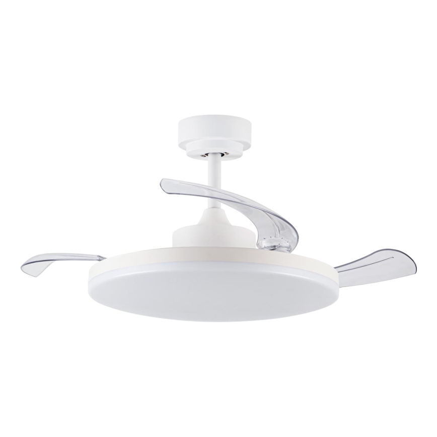 FANAWAY 21612949 - LED dimbare plafondventilator STROLL LED/30W/230V 2700/3500/5000K diameter 106 cm wit/doorzichtig + afstandsbediening
