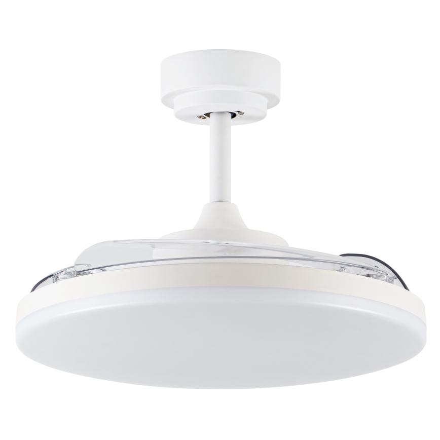 FANAWAY 21612949 - LED dimbare plafondventilator STROLL LED/30W/230V 2700/3500/5000K diameter 106 cm wit/doorzichtig + afstandsbediening